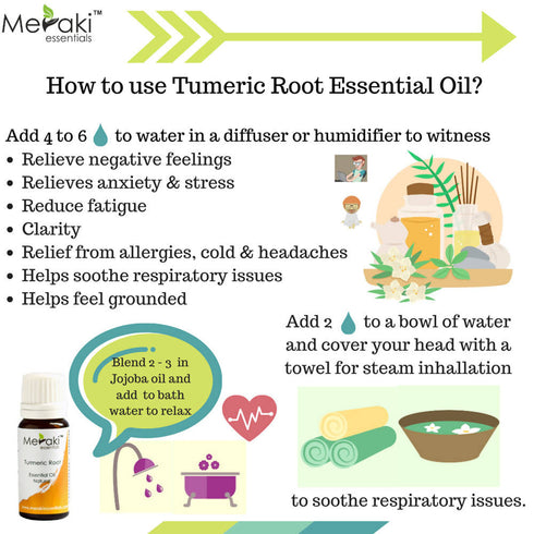 Meraki Essentials Turmeric Root Essential Oil